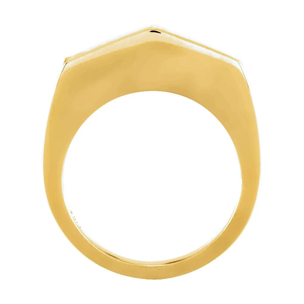 14k Yellow Gold Stackable Ring, Size 6