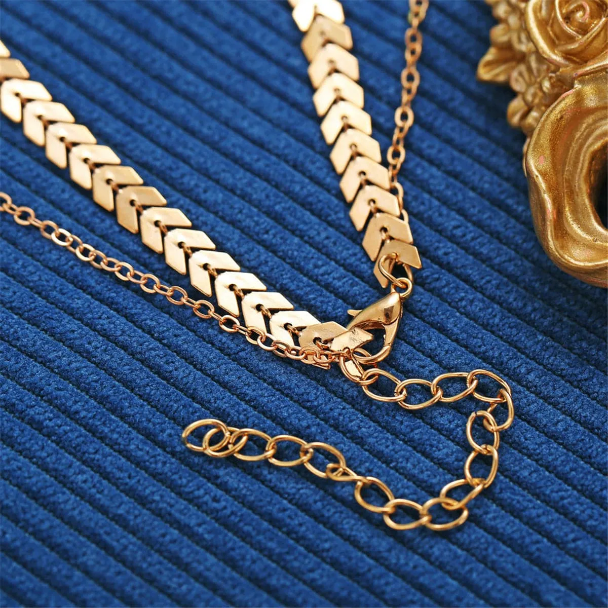 18K Gold-Plated Star & Butterfly Layer Necklace
