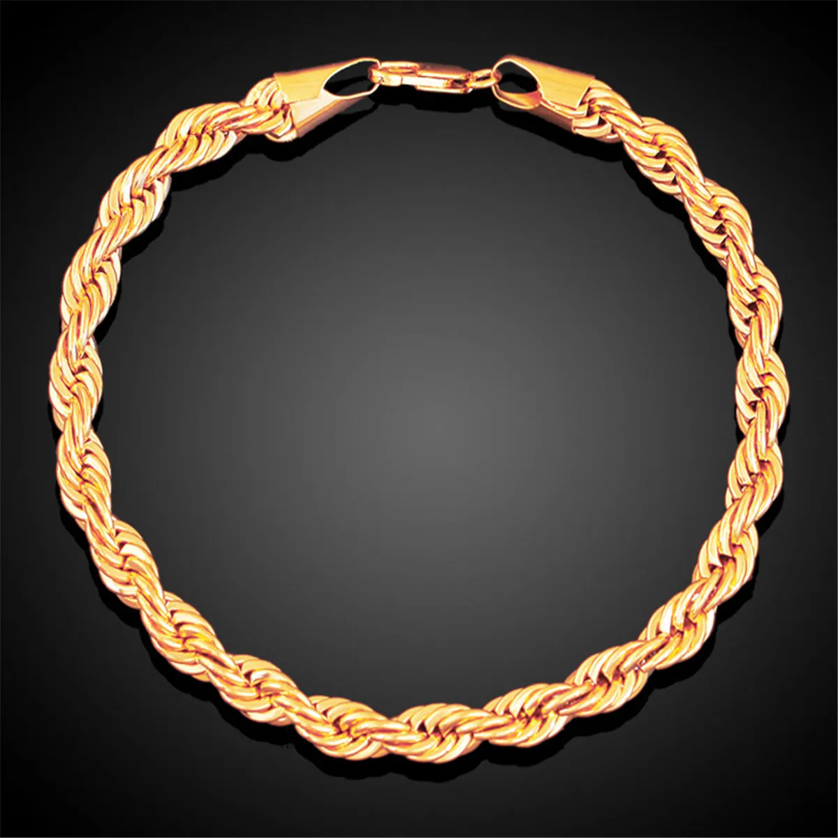 18K Gold-Plated Twine Bracelet