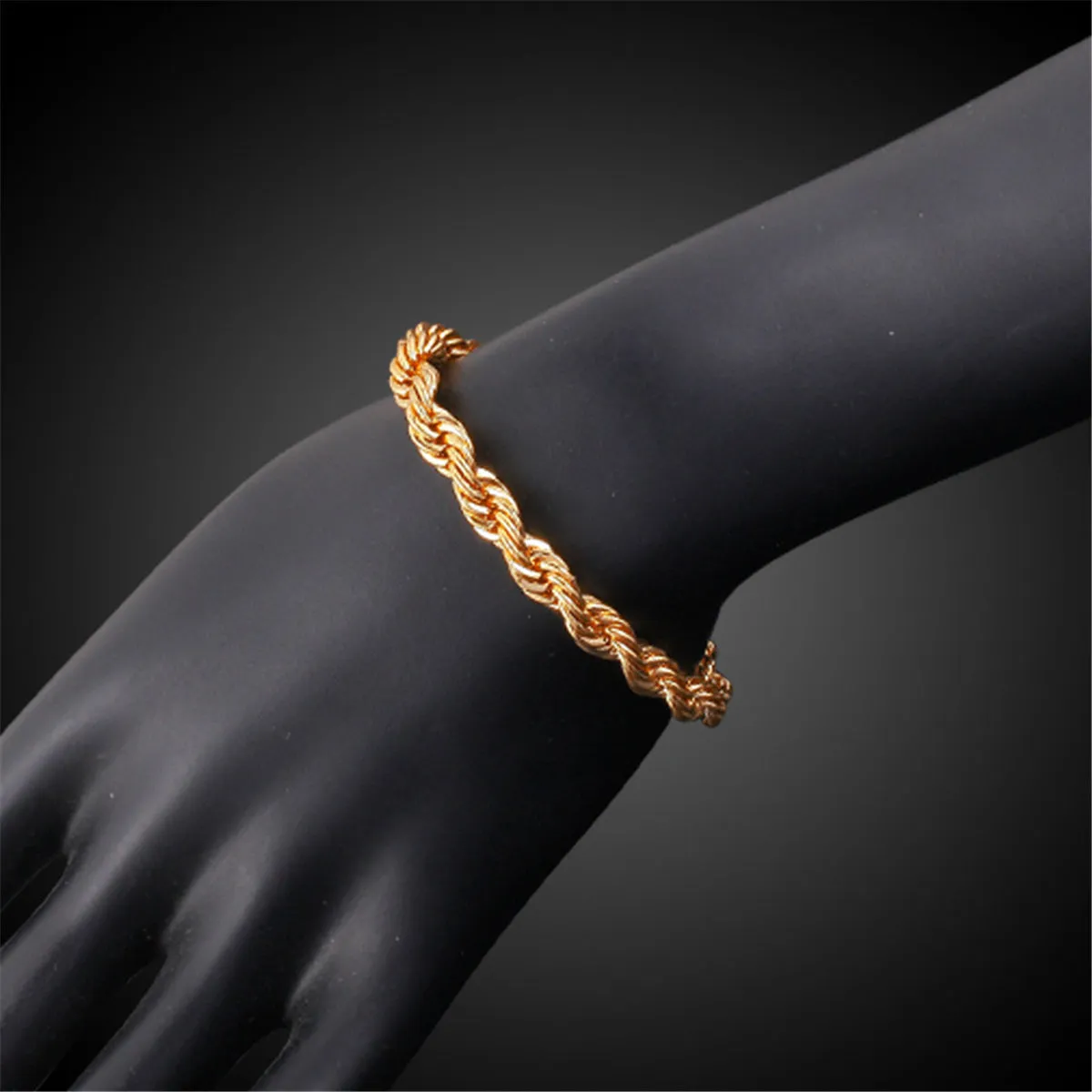 18K Gold-Plated Twine Bracelet
