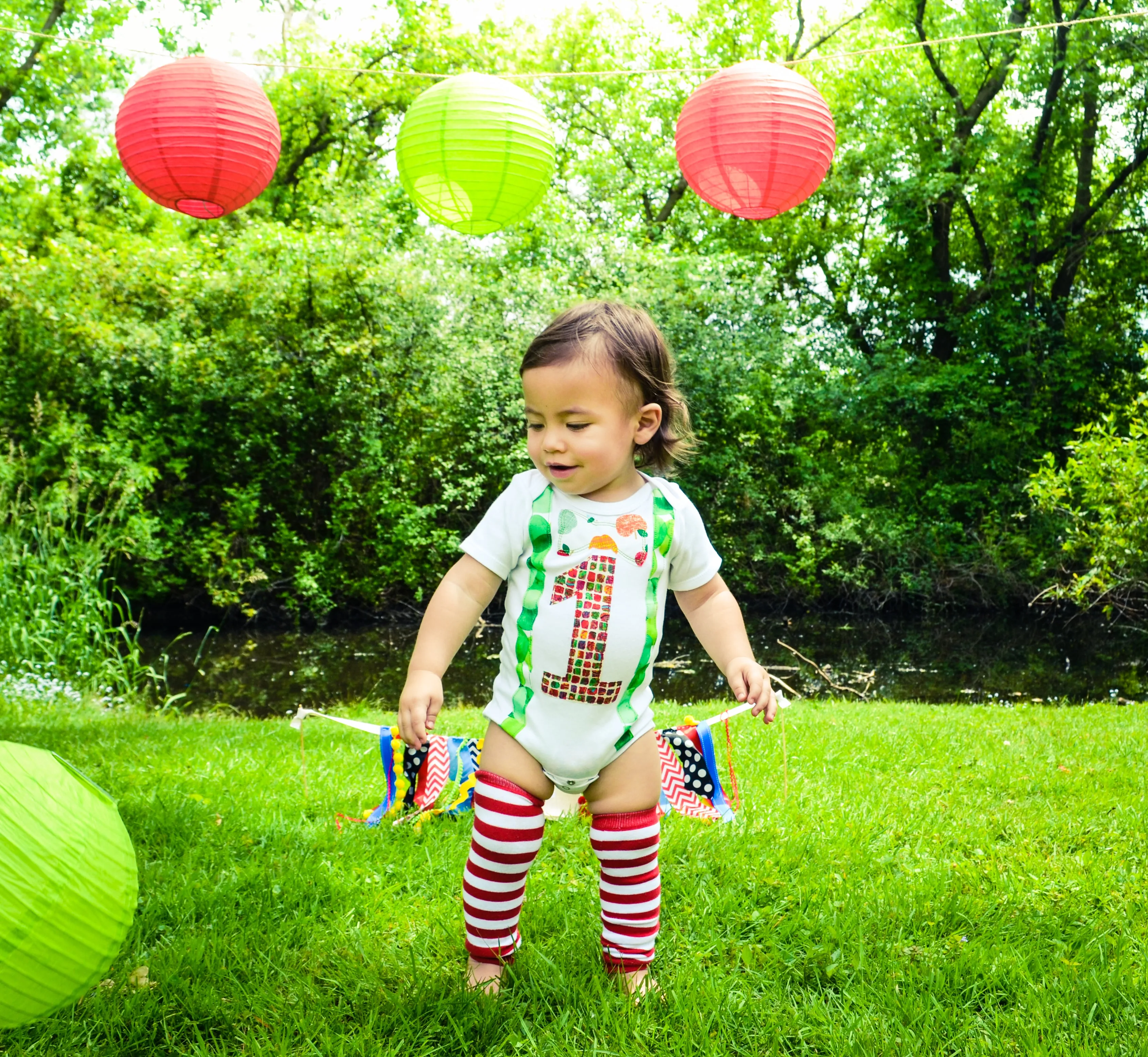 1st B-Day Boy Outfit - Hungry Caterpillar