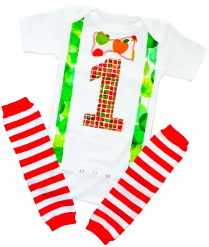 1st B-Day Boy Outfit - Hungry Caterpillar