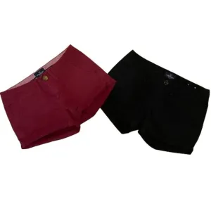 2 pairs AMERICAN EAGLE Shortie Shorts - size 0