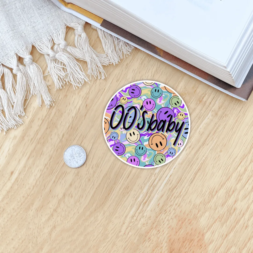 2000’s Baby Psychedelic Sticker