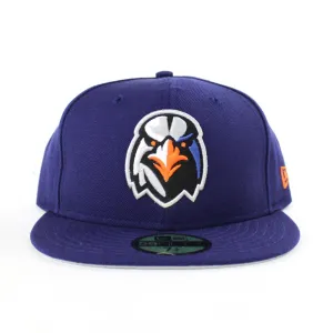 Aberdeen IronBirds New Era 59Fifty Fitted Hat (Blue Gray Under Brim)