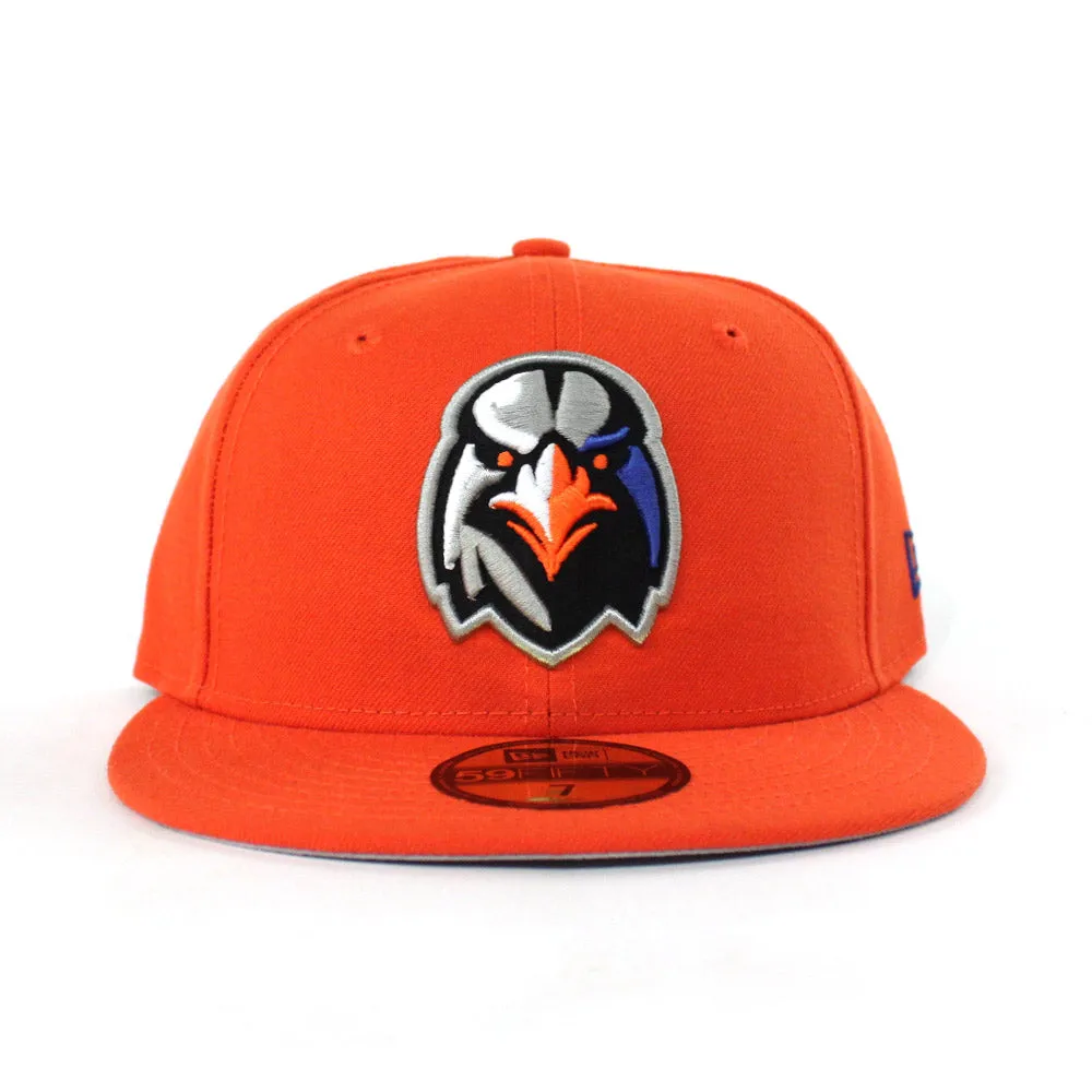 Aberdeen IronBirds New Era 59Fifty Fitted Hat (Orange Gray Under Brim)
