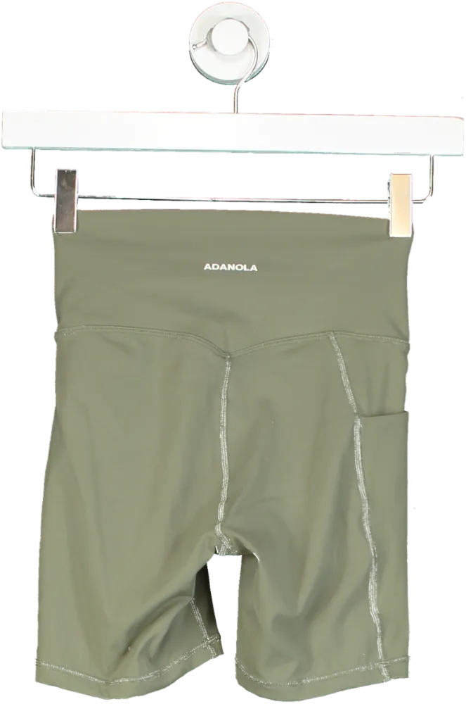 Adanola Khaki Bike Shorts UK XS