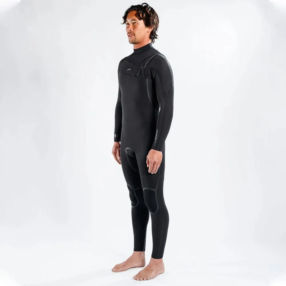 ADELIO CONNOR DELUXE 4/3 CHEST ZIP BLACK