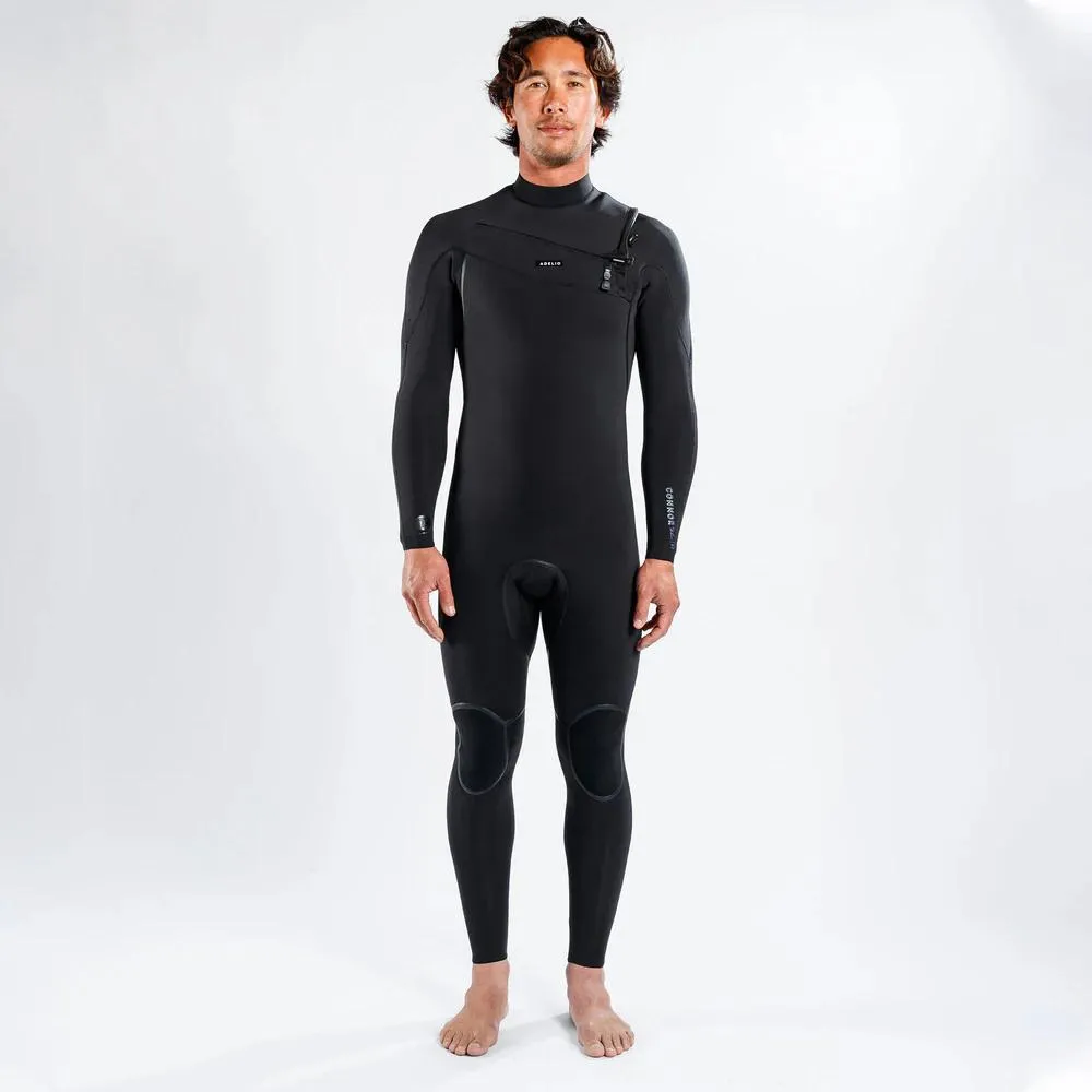 ADELIO CONNOR DELUXE 4/3 CHEST ZIP BLACK