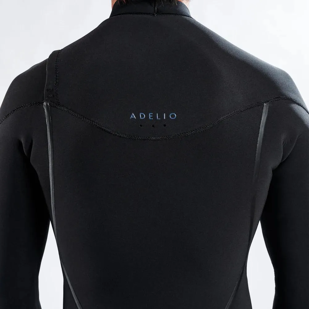 ADELIO CONNOR DELUXE 4/3 CHEST ZIP BLACK