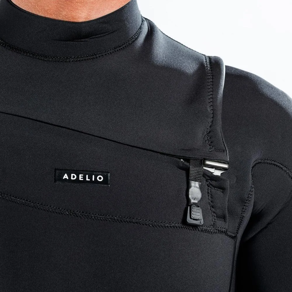 ADELIO CONNOR DELUXE 4/3 CHEST ZIP BLACK