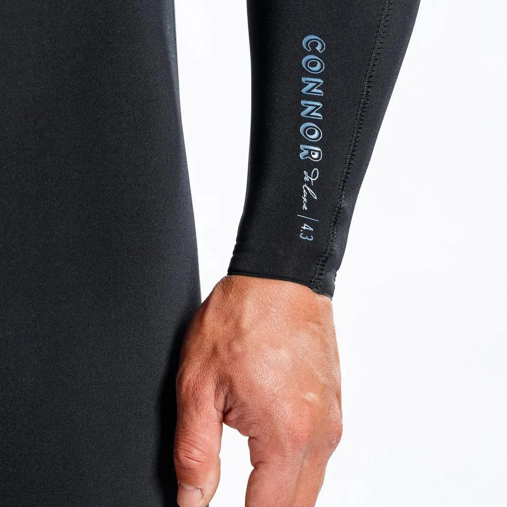 ADELIO CONNOR DELUXE 4/3 CHEST ZIP BLACK
