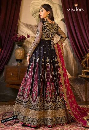 AJBN-06 | Asim Jofa  Baad-e-Naubahar Wedding Collection 2022 | Embroidered Net Suits