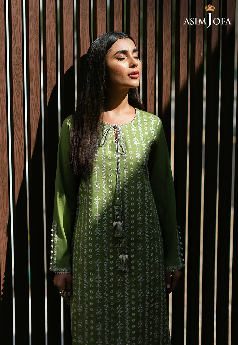 AJPE-08 (1-PC) | Asim Jofa Pret Essentials Eid Edit II Collection | Embroidered Stitched RTW Suits