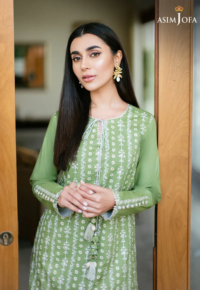 AJPE-08 (1-PC) | Asim Jofa Pret Essentials Eid Edit II Collection | Embroidered Stitched RTW Suits