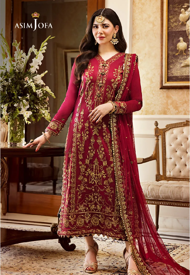 AJZS-24 | Asim Jofa Zari Sitara Luxury Eid Festive Collection 2023 | Unstitched Embrodried Suits