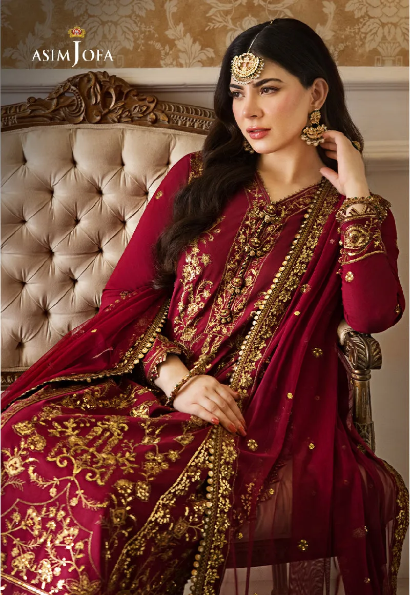 AJZS-24 | Asim Jofa Zari Sitara Luxury Eid Festive Collection 2023 | Unstitched Embrodried Suits