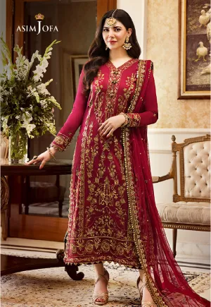 AJZS-24 | Asim Jofa Zari Sitara Luxury Eid Festive Collection 2023 | Unstitched Embrodried Suits