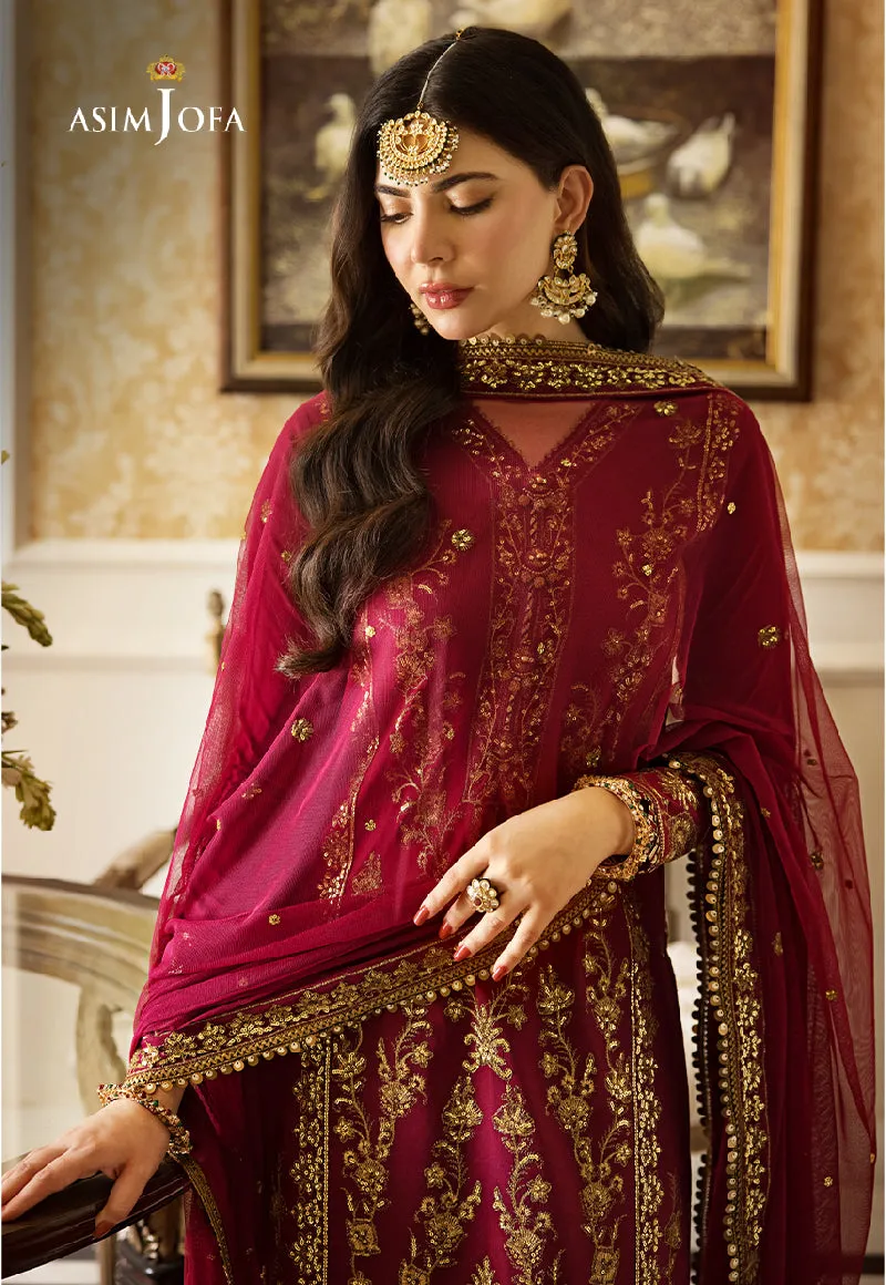 AJZS-24 | Asim Jofa Zari Sitara Luxury Eid Festive Collection 2023 | Unstitched Embrodried Suits