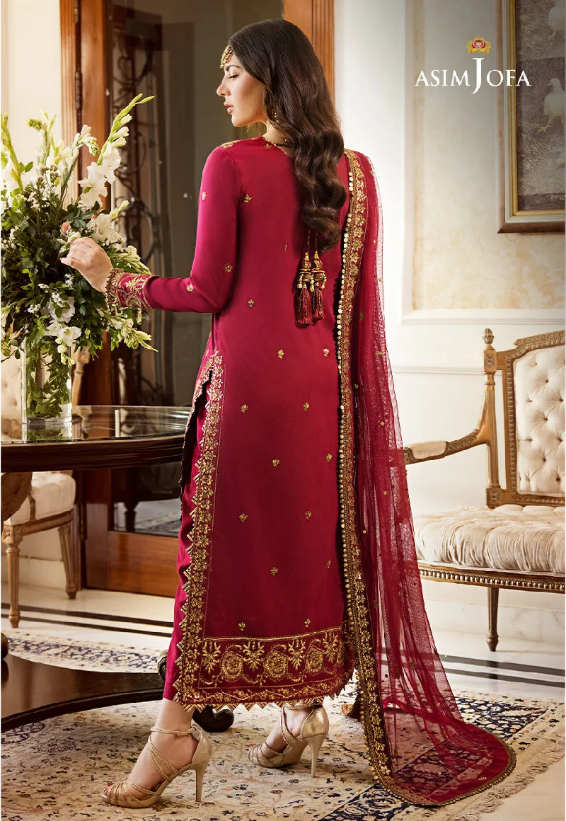 AJZS-24 | Asim Jofa Zari Sitara Luxury Eid Festive Collection 2023 | Unstitched Embrodried Suits