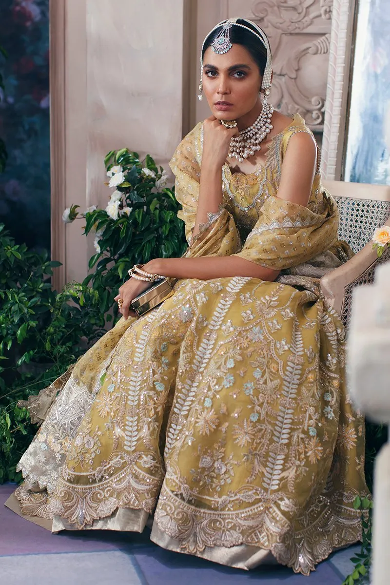 AMBER | Mahgul The Empress's Dream Wedding Collection 2021 | Unstitched Embroidered Net Suits