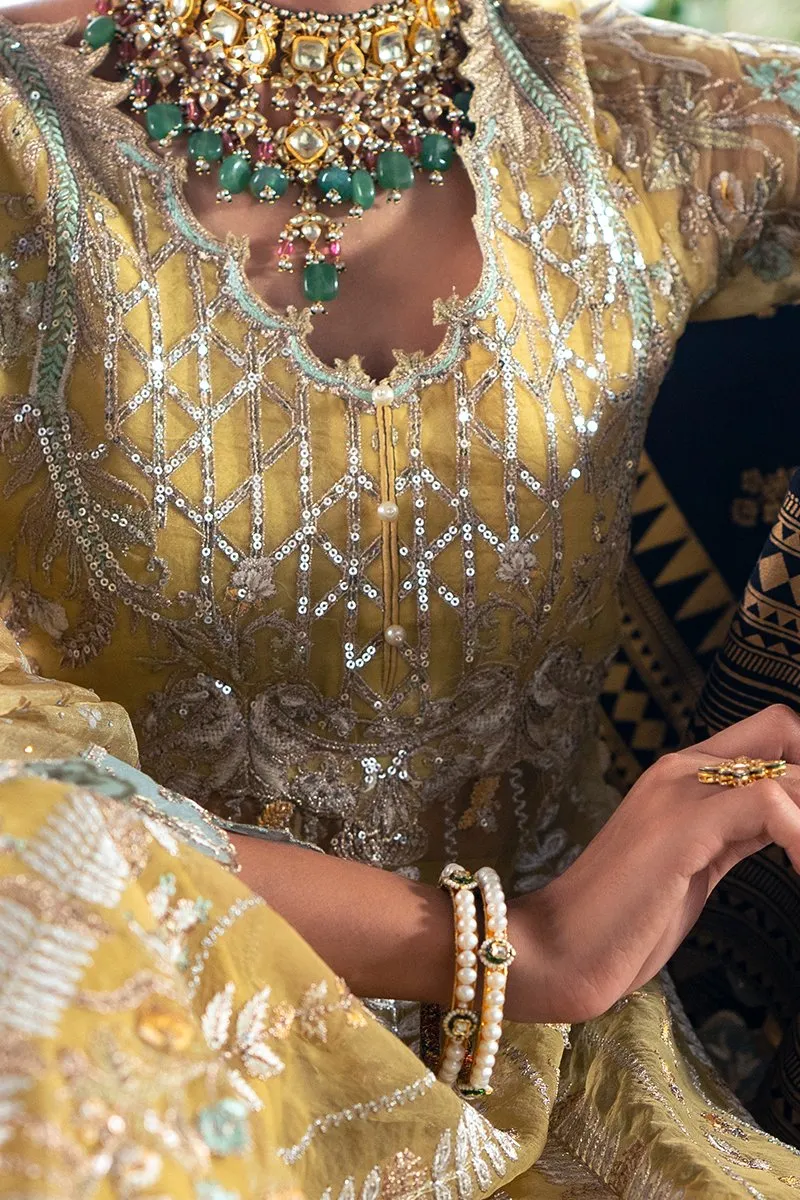 AMBER | Mahgul The Empress's Dream Wedding Collection 2021 | Unstitched Embroidered Net Suits
