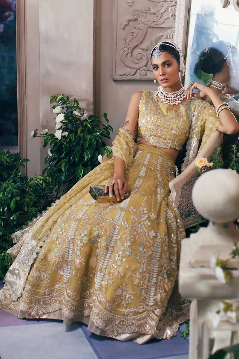 AMBER | Mahgul The Empress's Dream Wedding Collection 2021 | Unstitched Embroidered Net Suits