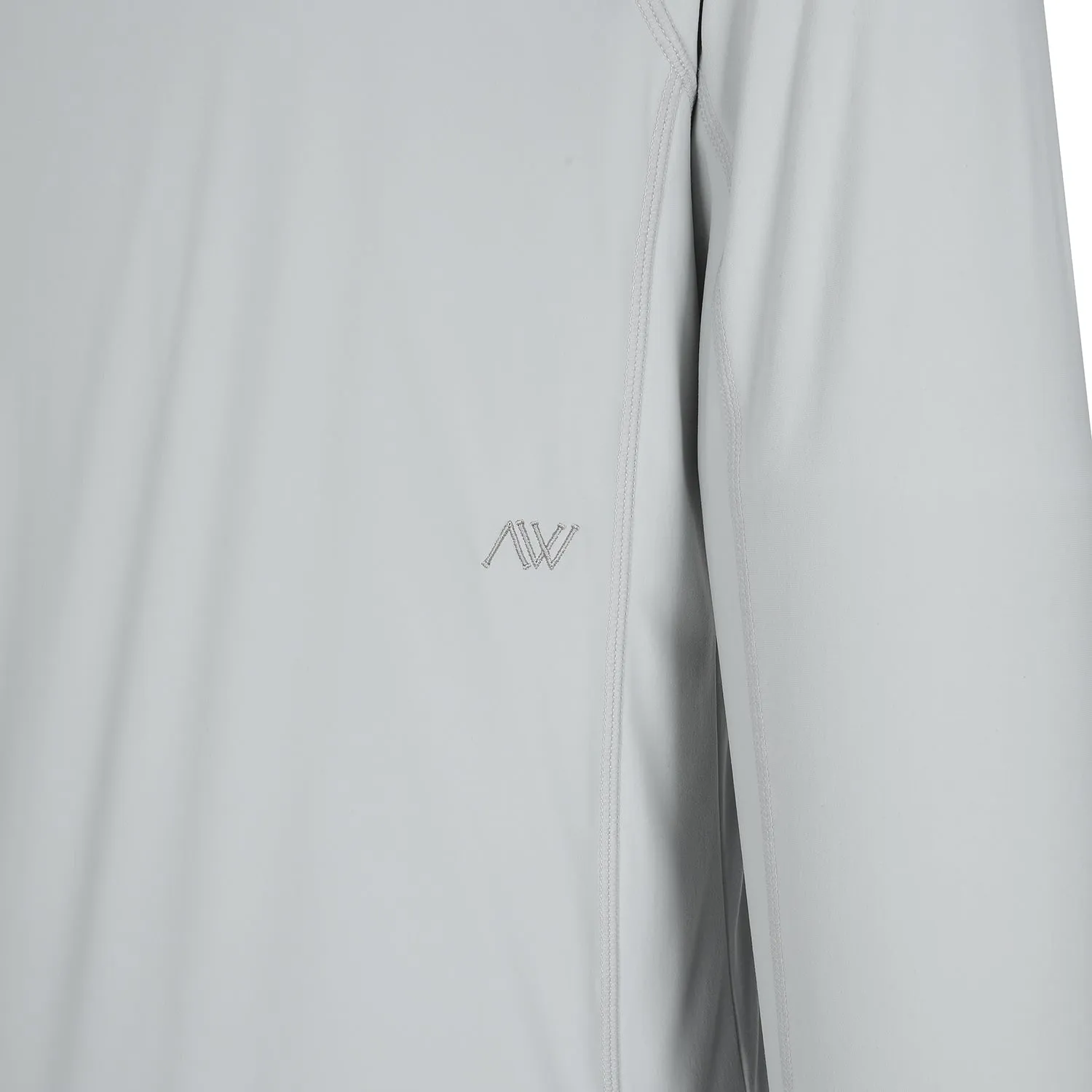 ANEW Golf Men's M Performance High Neck L/TS - Light Grey