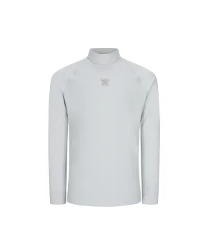 ANEW Golf Men's M Performance High Neck L/TS - Light Grey