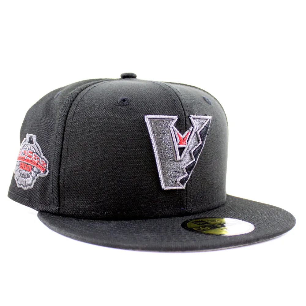 Arizona Diamondbacks 2001 World Series New Era 59Fifty Fitted Hat (Black Gray Under Brim)
