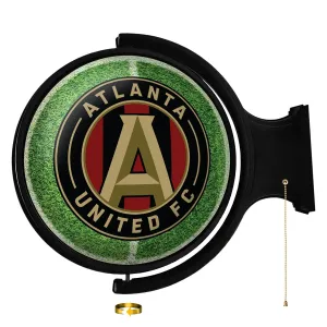 Atlanta United: Pitch - Original Round Rotating Lighted Wall Sign