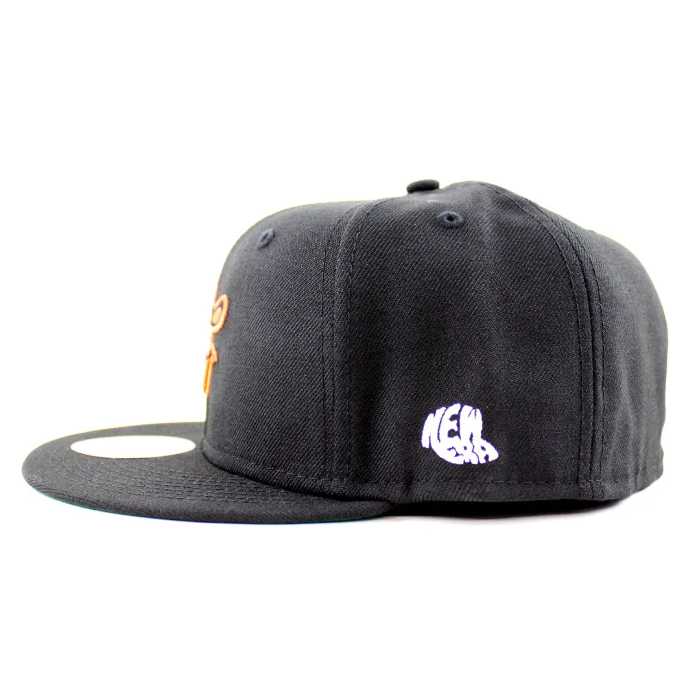 Baltimore Orioles 1966 World Series New Era 59Fifty Fitted Hat (59FIFTY DAY - Team color Green Under Brim)