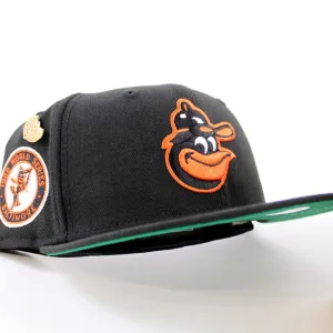 Baltimore Orioles 1966 World Series New Era 59Fifty Fitted Hat (59FIFTY DAY - Team color Green Under Brim)