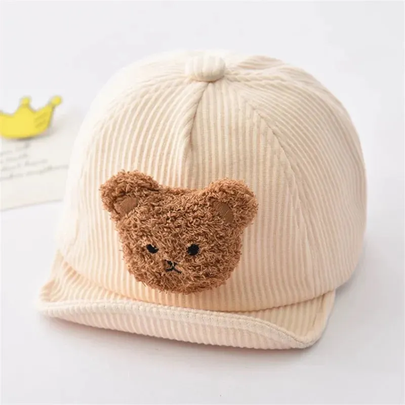 Bear Soft Brim Baby Cap