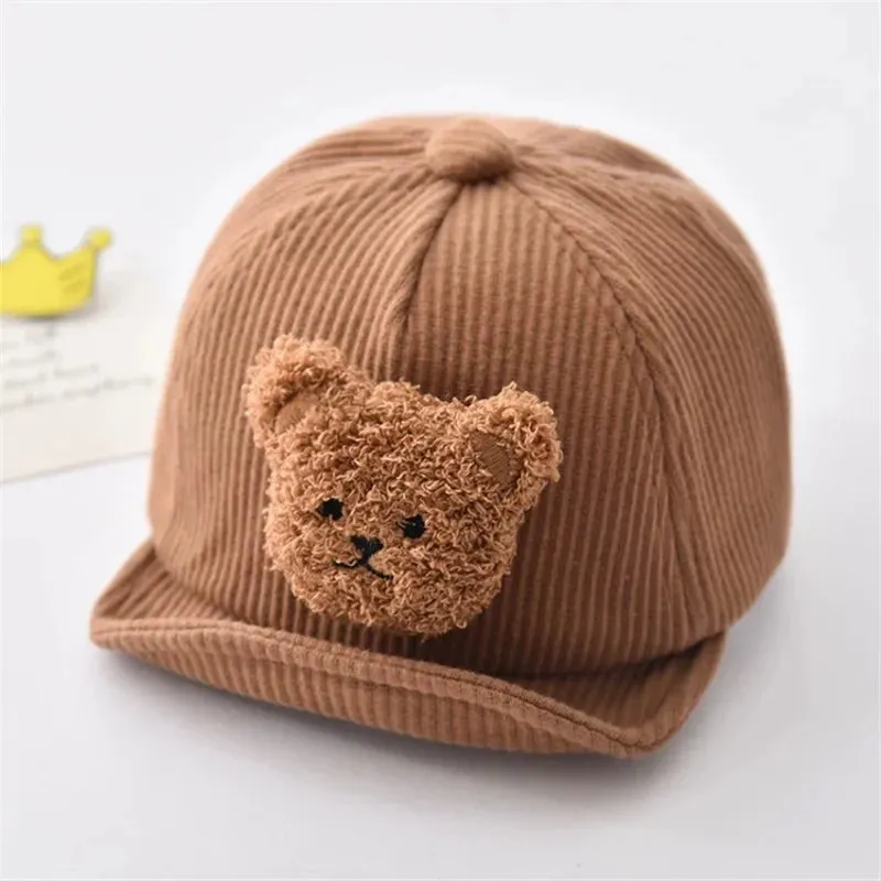 Bear Soft Brim Baby Cap