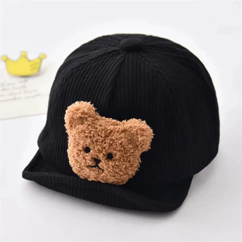 Bear Soft Brim Baby Cap
