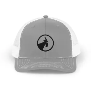 BILLY Snapback Trucker Cap (Black Goat - Embroidery) — AVAILABLE IN 8 COLORS