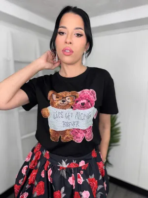 Black Graphic Tee