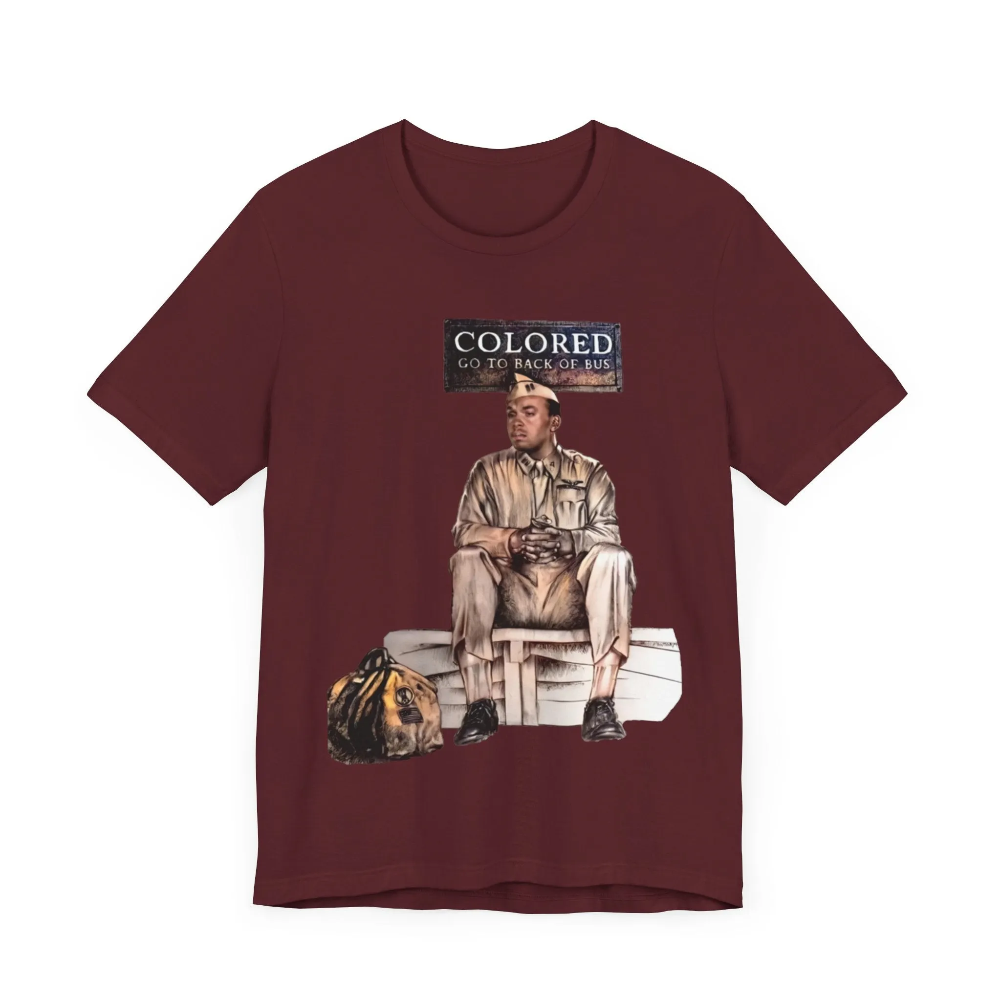 Black Veterans: Unisex Jersey Short Sleeve Tee