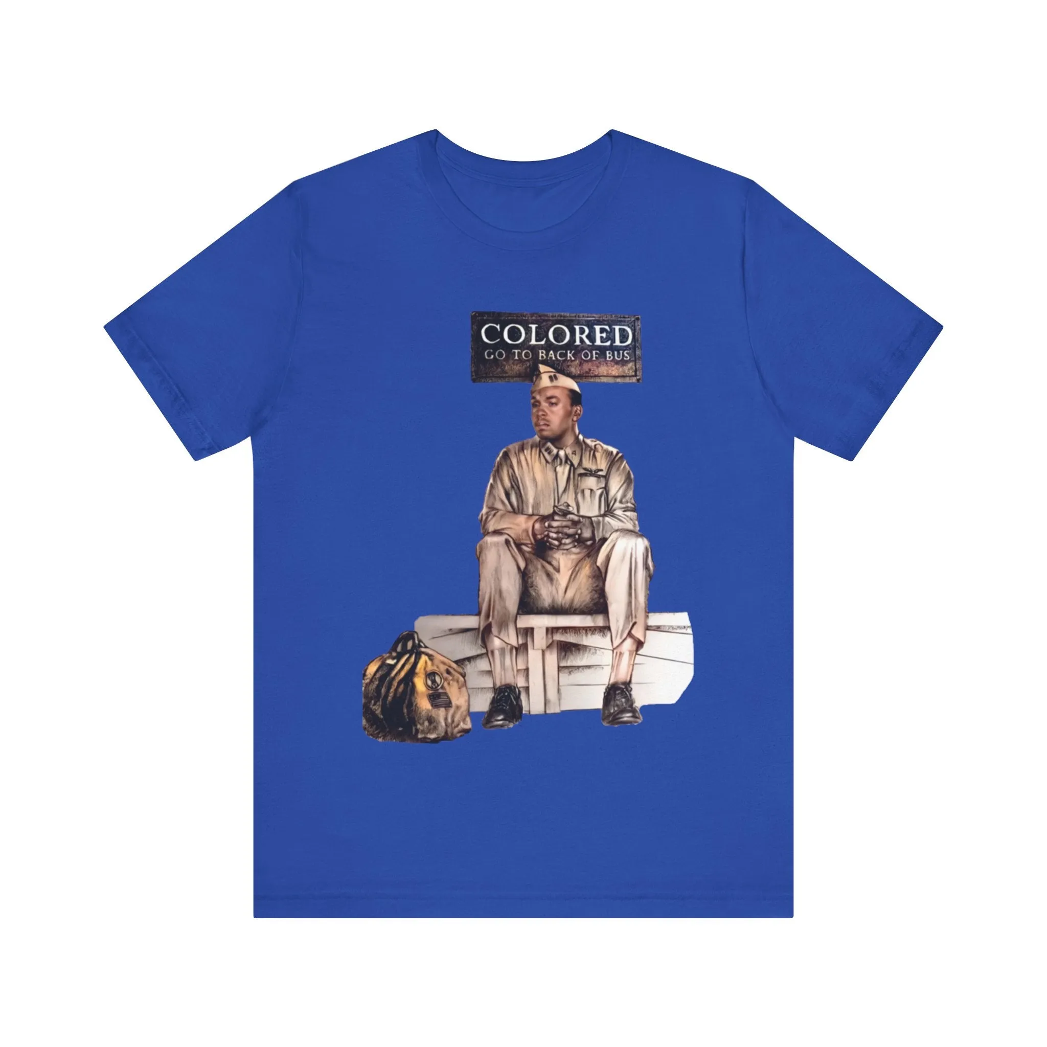 Black Veterans: Unisex Jersey Short Sleeve Tee