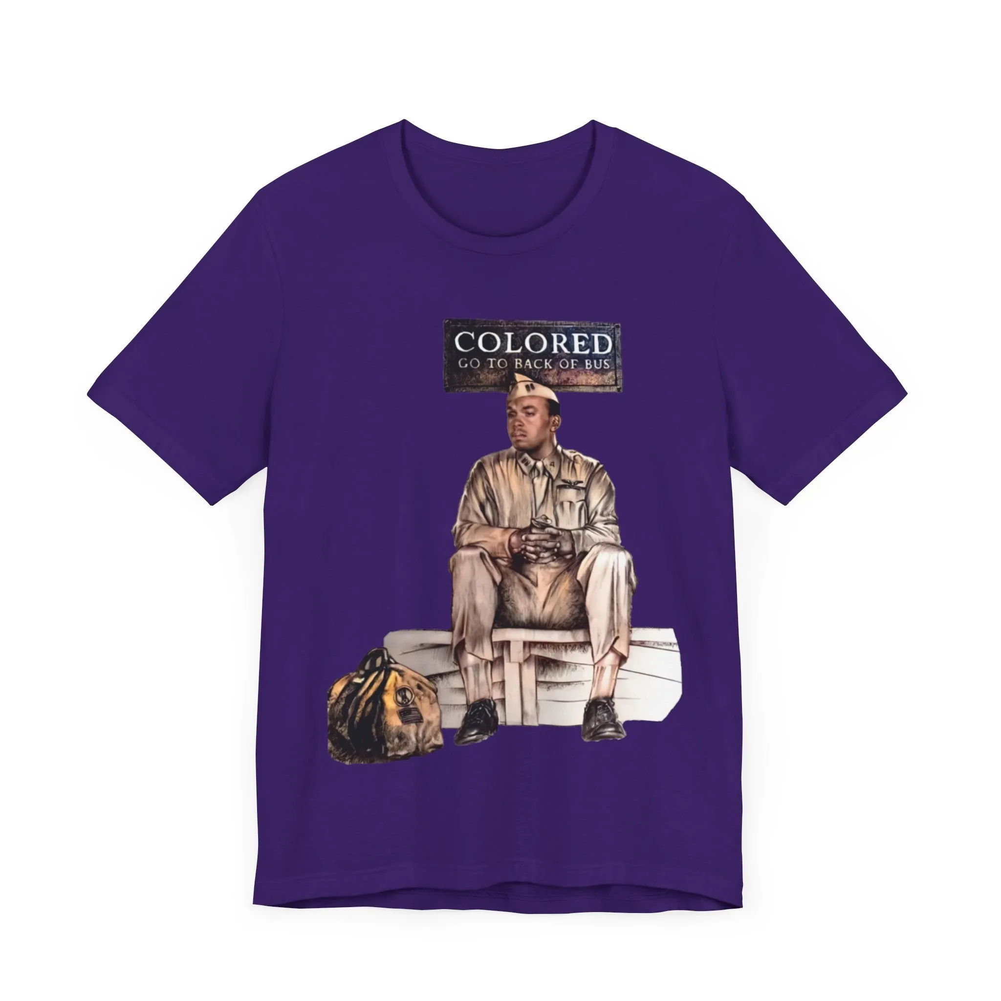 Black Veterans: Unisex Jersey Short Sleeve Tee