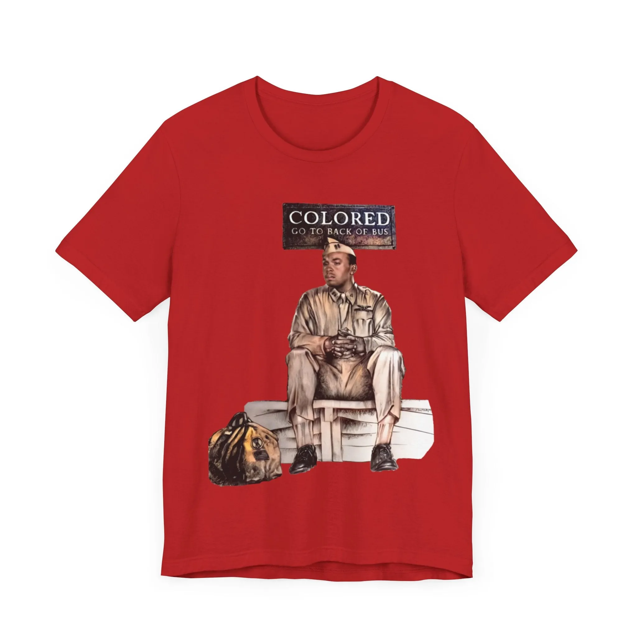 Black Veterans: Unisex Jersey Short Sleeve Tee
