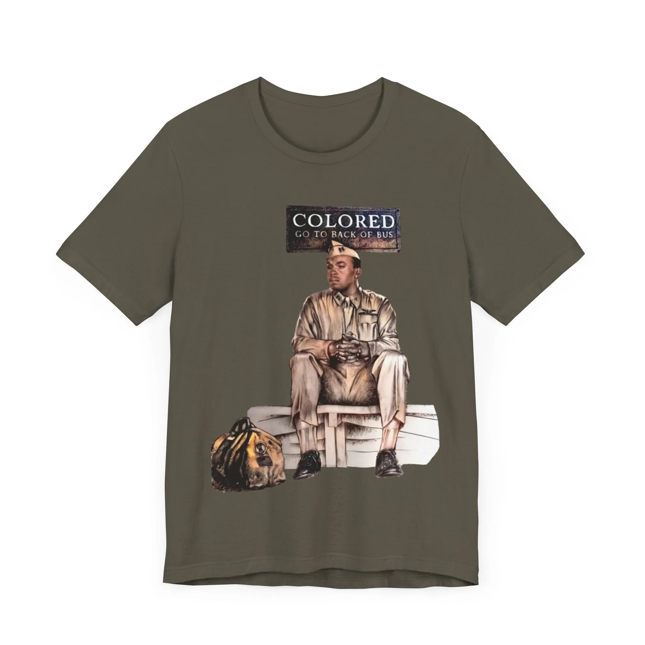 Black Veterans: Unisex Jersey Short Sleeve Tee