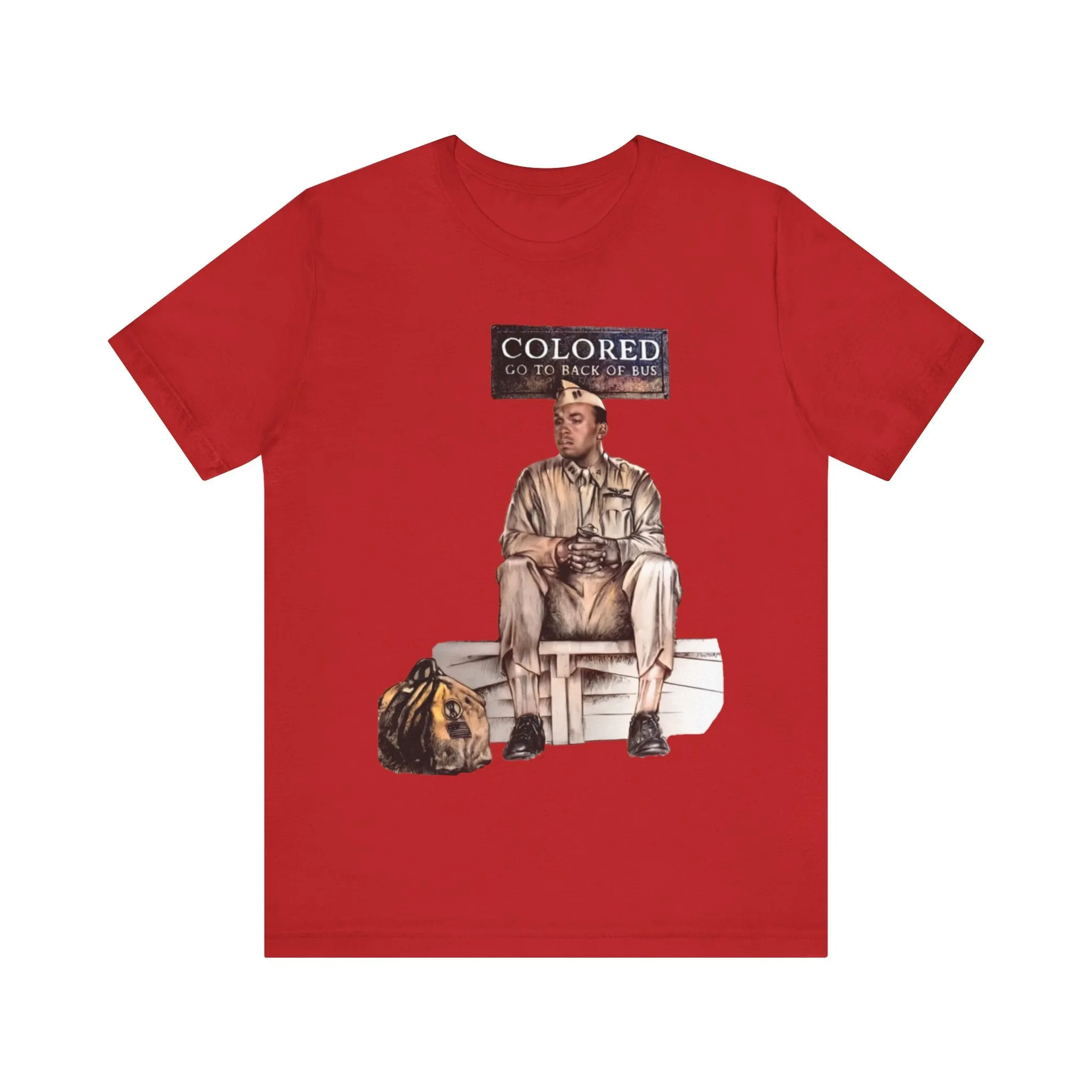 Black Veterans: Unisex Jersey Short Sleeve Tee