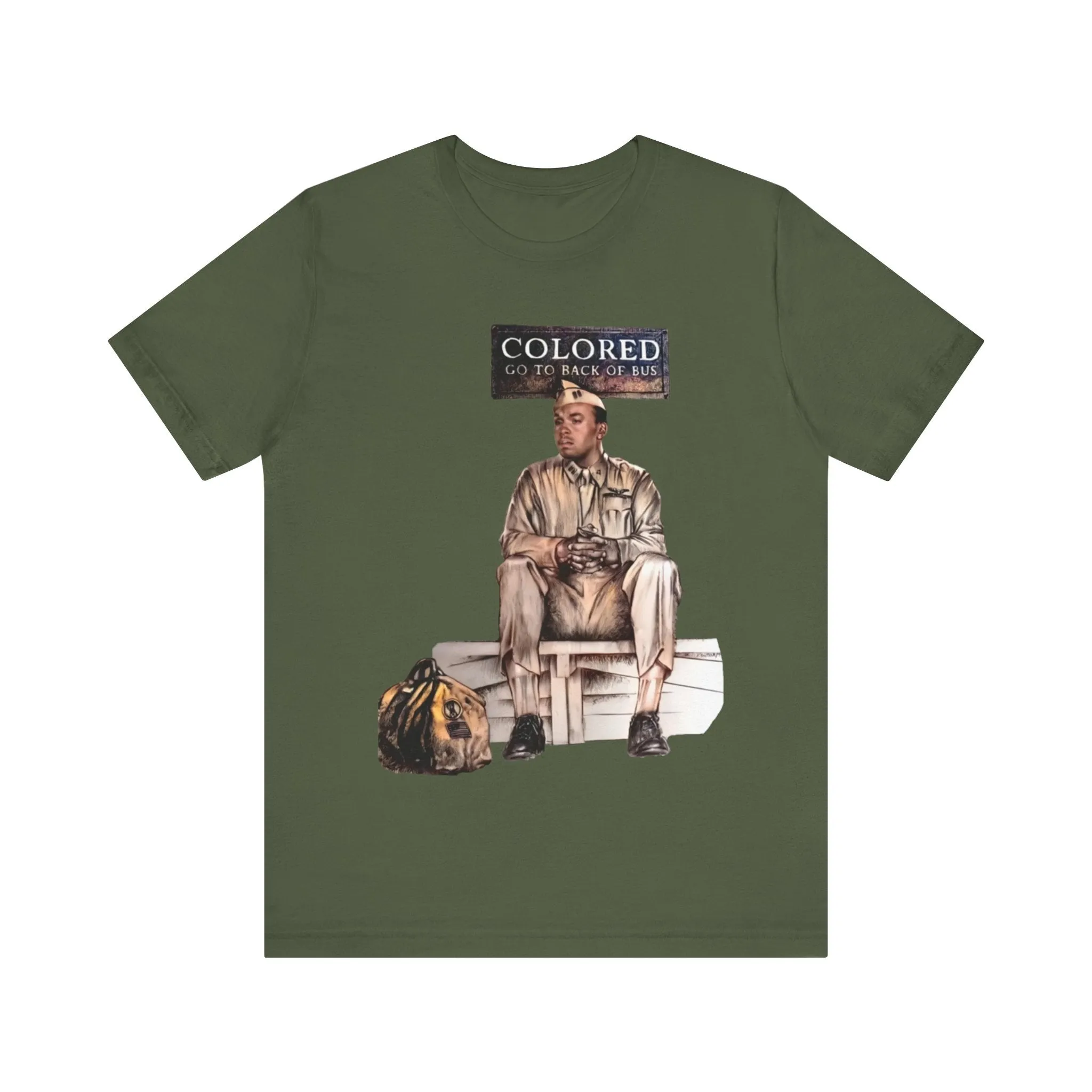 Black Veterans: Unisex Jersey Short Sleeve Tee