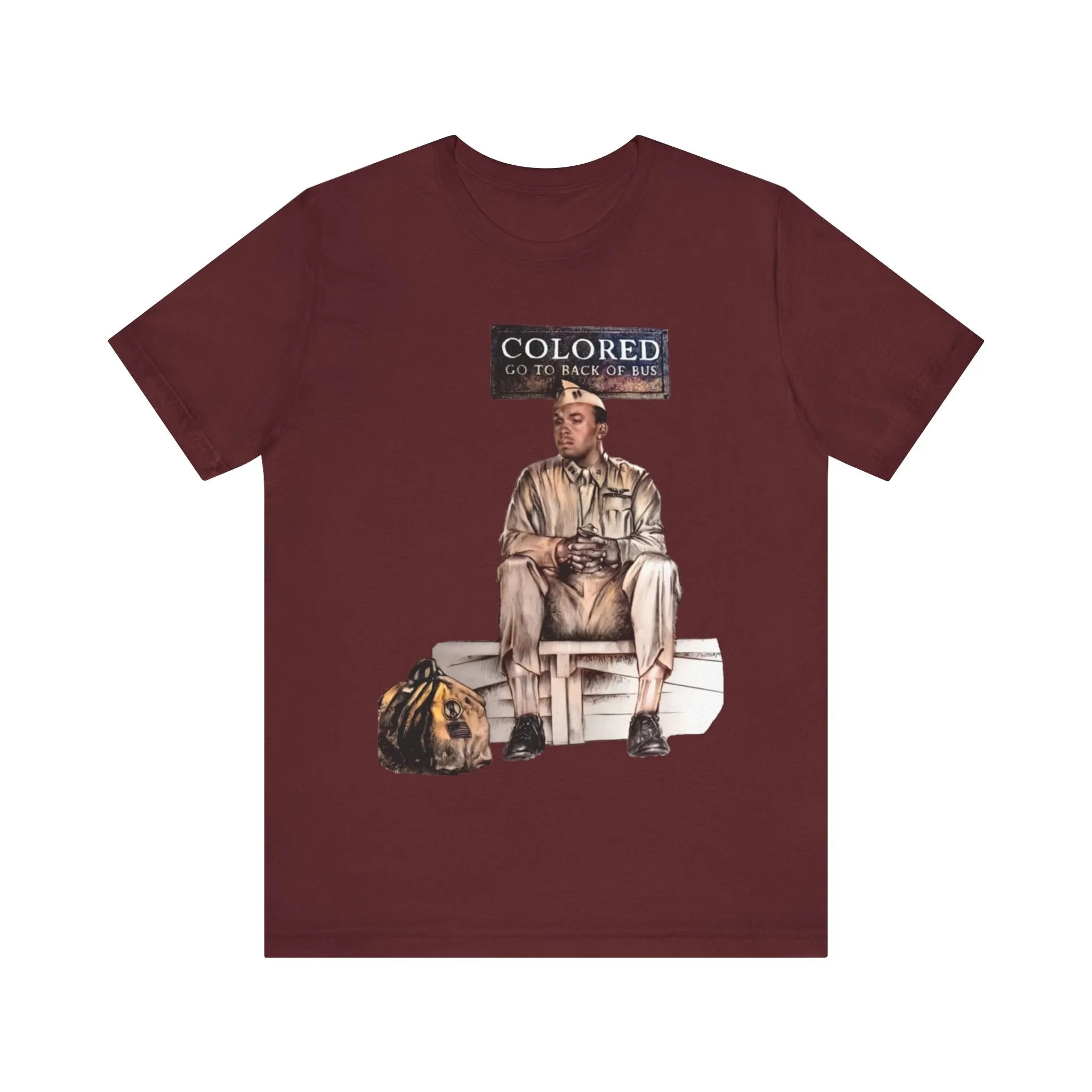 Black Veterans: Unisex Jersey Short Sleeve Tee