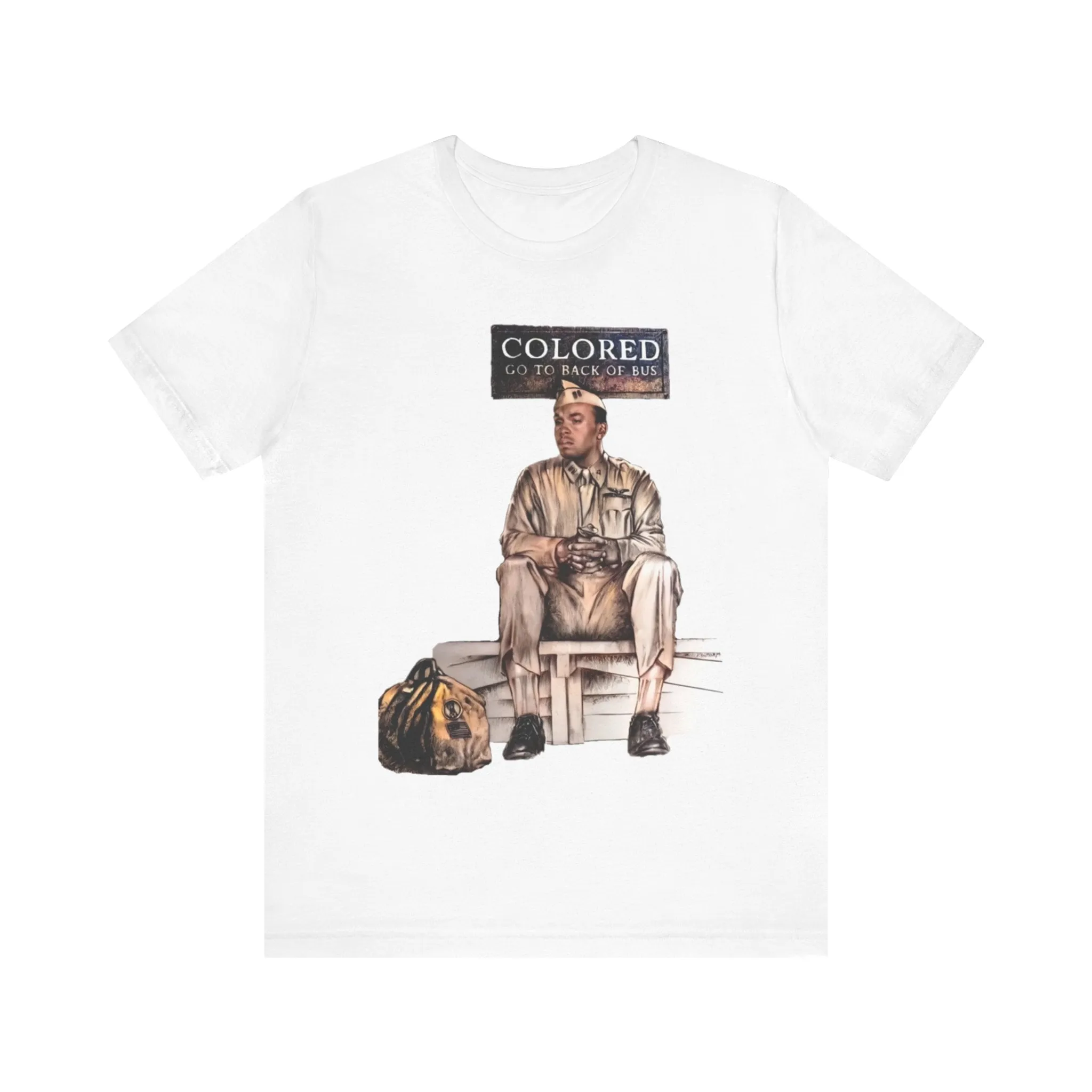 Black Veterans: Unisex Jersey Short Sleeve Tee