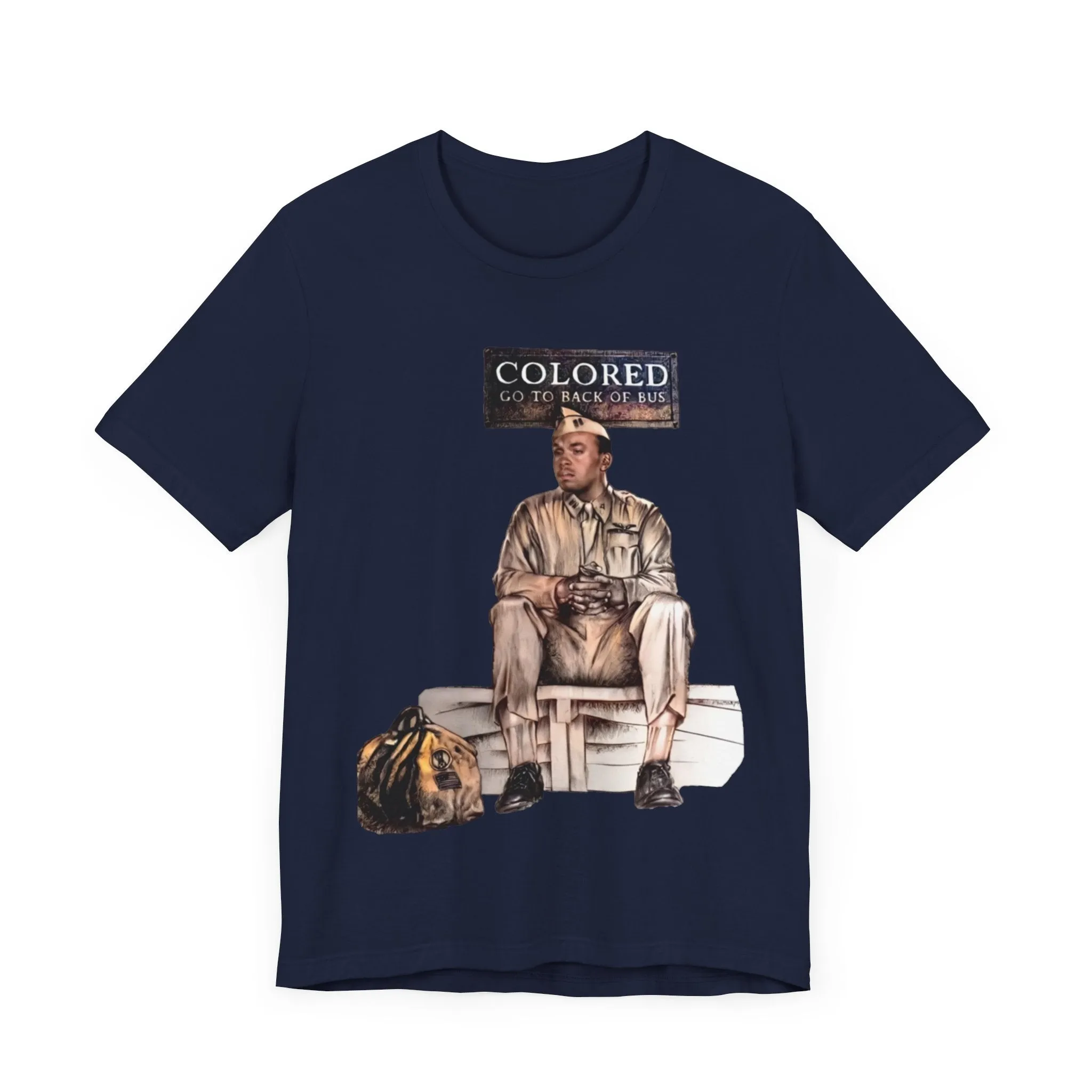Black Veterans: Unisex Jersey Short Sleeve Tee