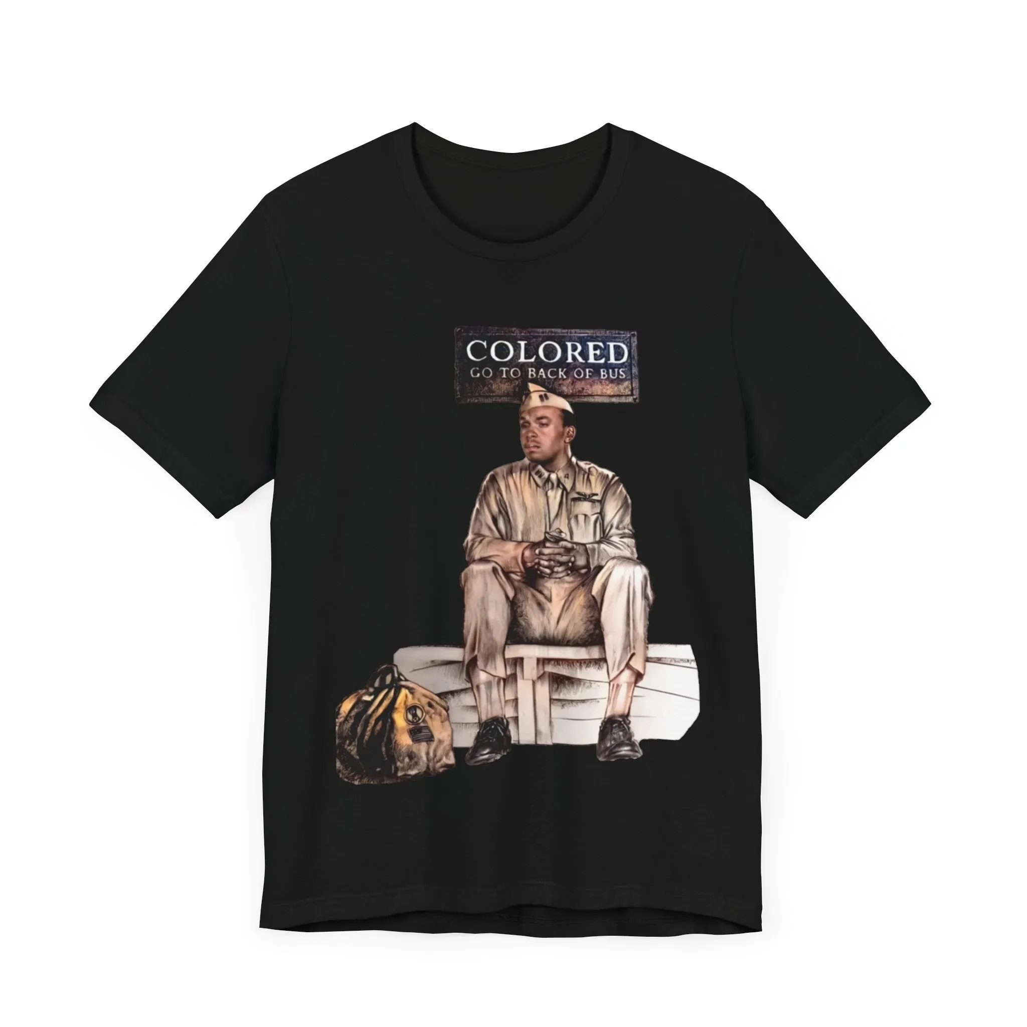 Black Veterans: Unisex Jersey Short Sleeve Tee