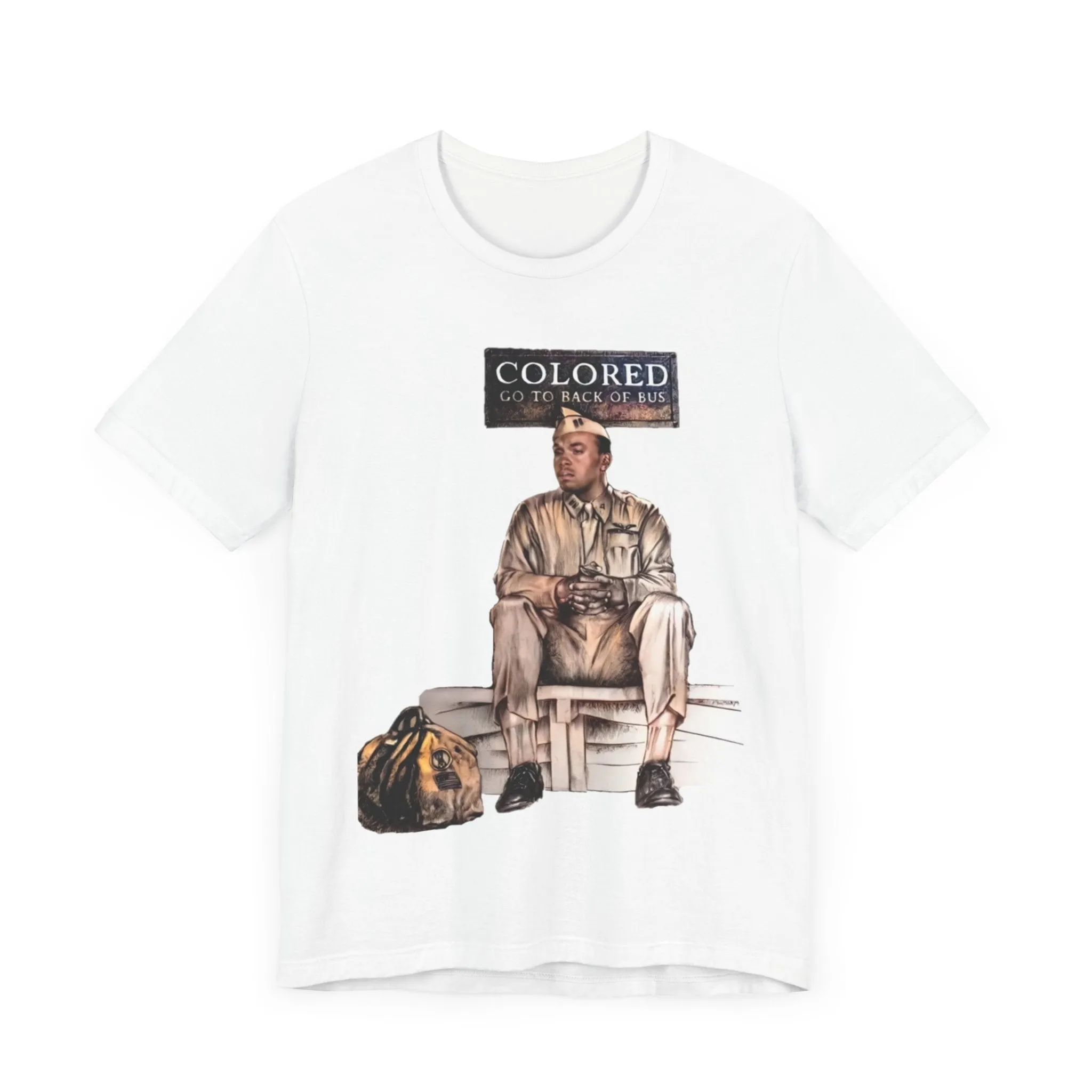 Black Veterans: Unisex Jersey Short Sleeve Tee